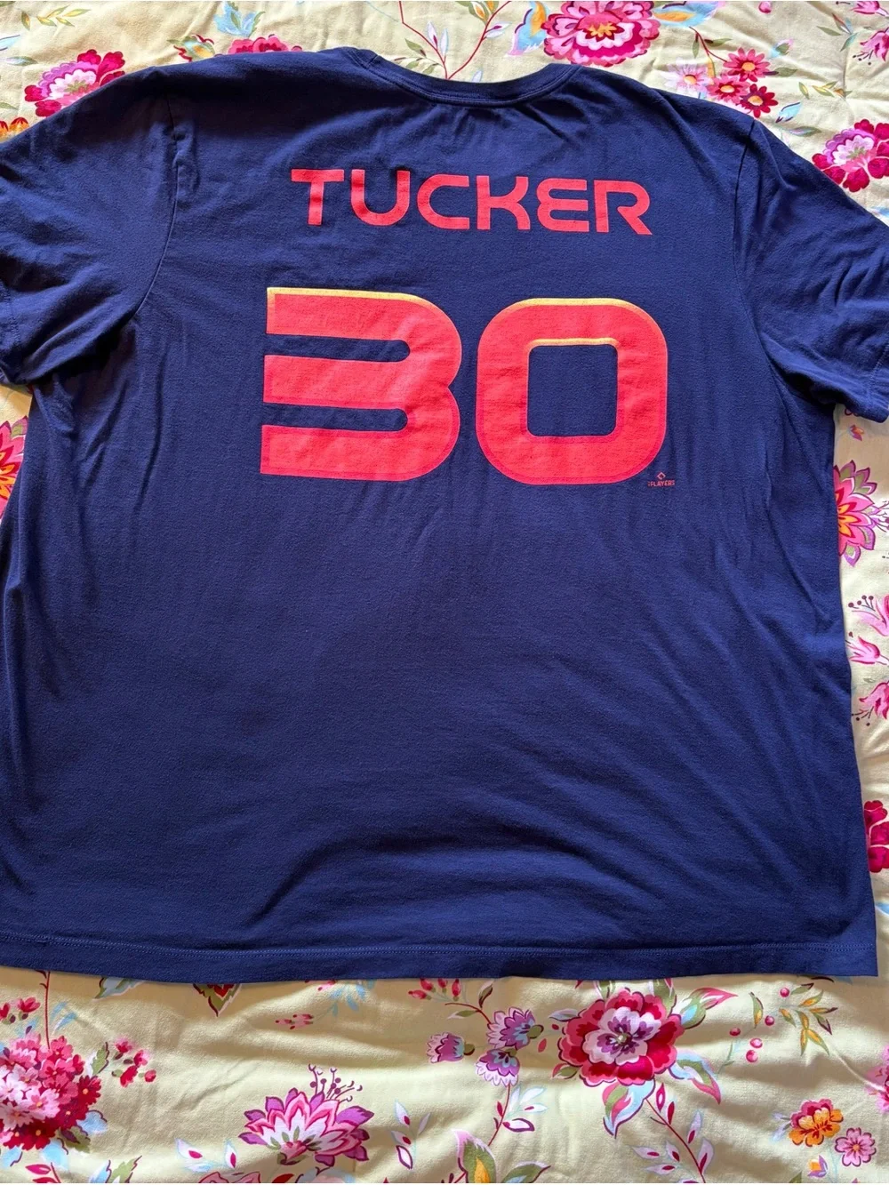 Houston Astros x Nike x Kyle Tucker #30 Space city navy tee men’s XXL 28x26